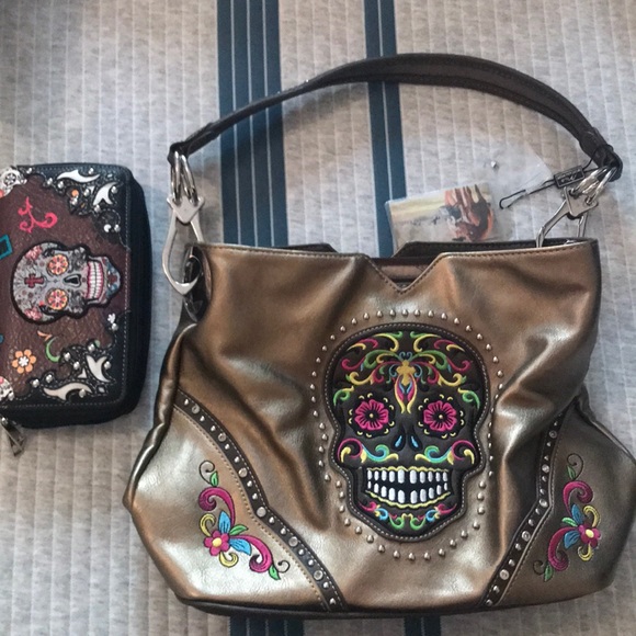 montana west skull purses